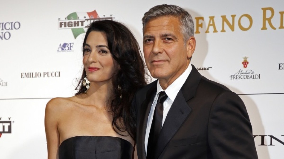 George'as Clooney ir Amal Alamuddin / „Reuters“/„Scanpix“ nuotr.