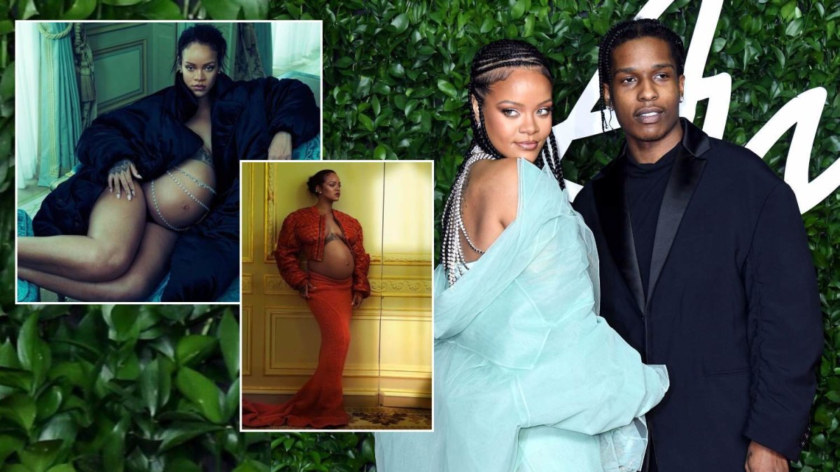 A$AP Rocky ir Rihanna / „Vogue“ fotosesijos ir „Instagram“ nuotr.