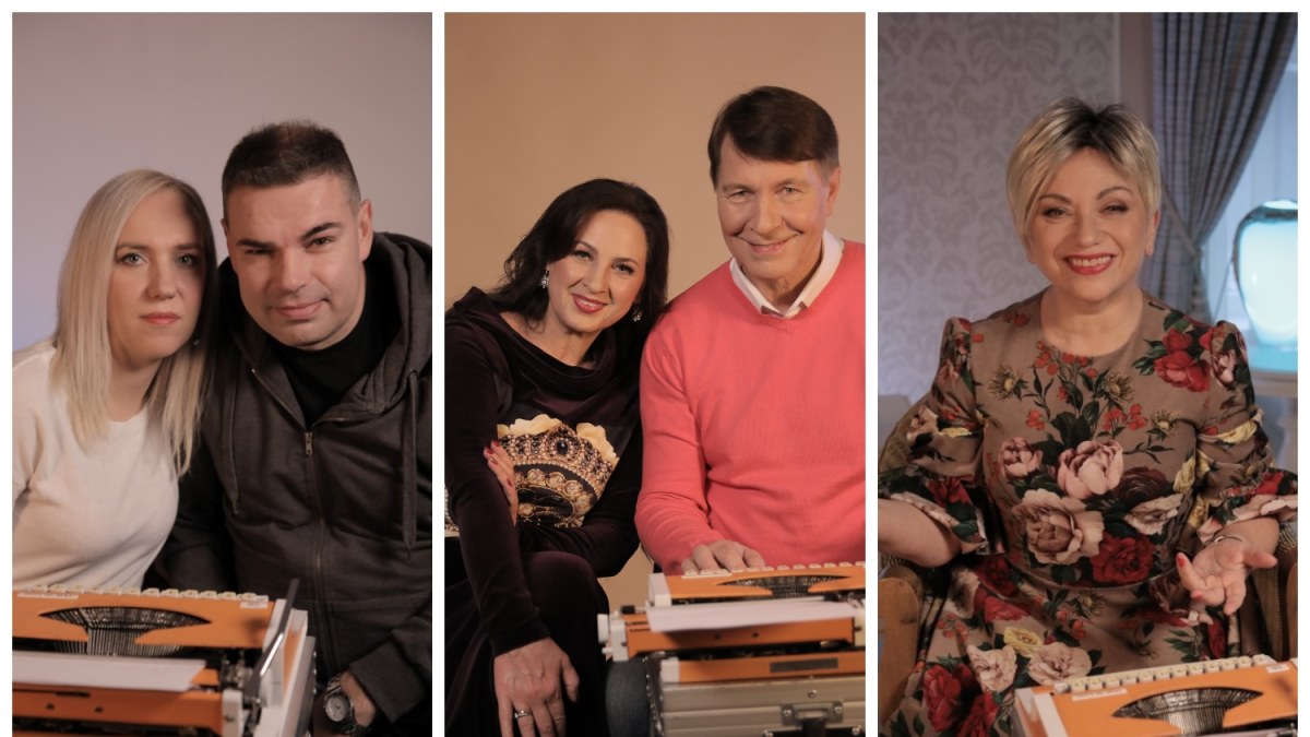 Eduardas Strašunskas su drauge Rūta, Liveta ir Petras Kazlauskai, Jelena Tulčina/TV3 nuotr.