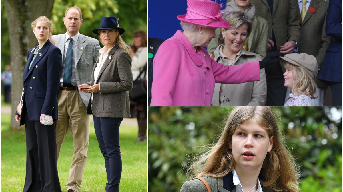 Karalienė Elizabeth su princo Edwardo ir Vesekso grafienės Sophie dukra Louise Windsor / Scanpix nuotr.