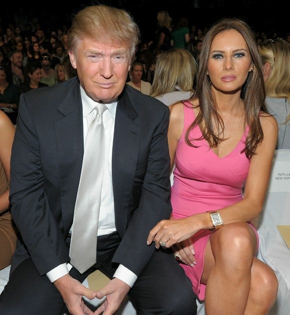 Donaldas Trumpas su dabartine žmona / Scanpix nuotr.