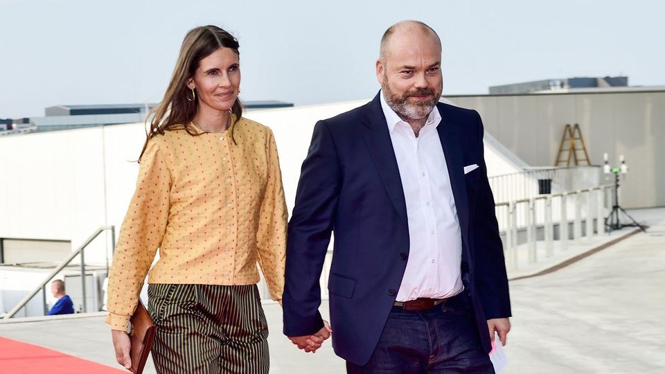 Andersas Holchas Povlsenas su žmona Anne/ Scanpix nuotr.