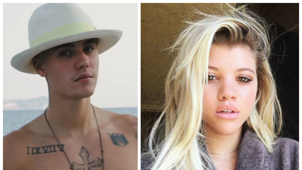 Justinas Bieberis ir Sofia Richie / „Instagram“ nuotr.