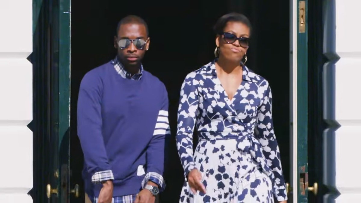 Jay Pharoah ir Michelle Obama / Stop kadras