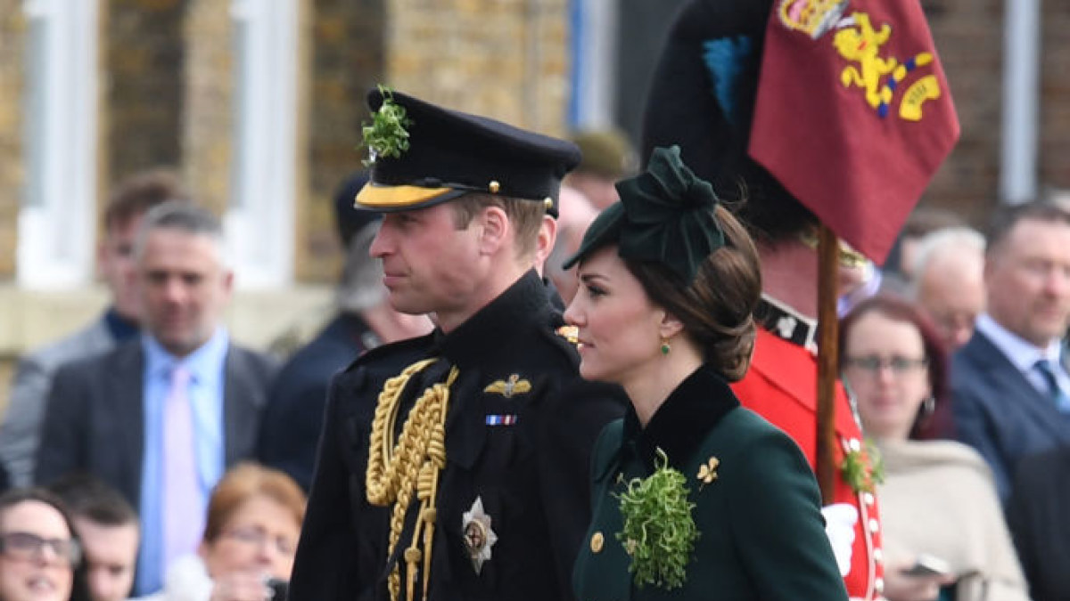 Princas Williamas ir Kembridžo kunigaikštienė Catherine dalyvavo oficialiame priėmime / „Scanpix“ nuotr.