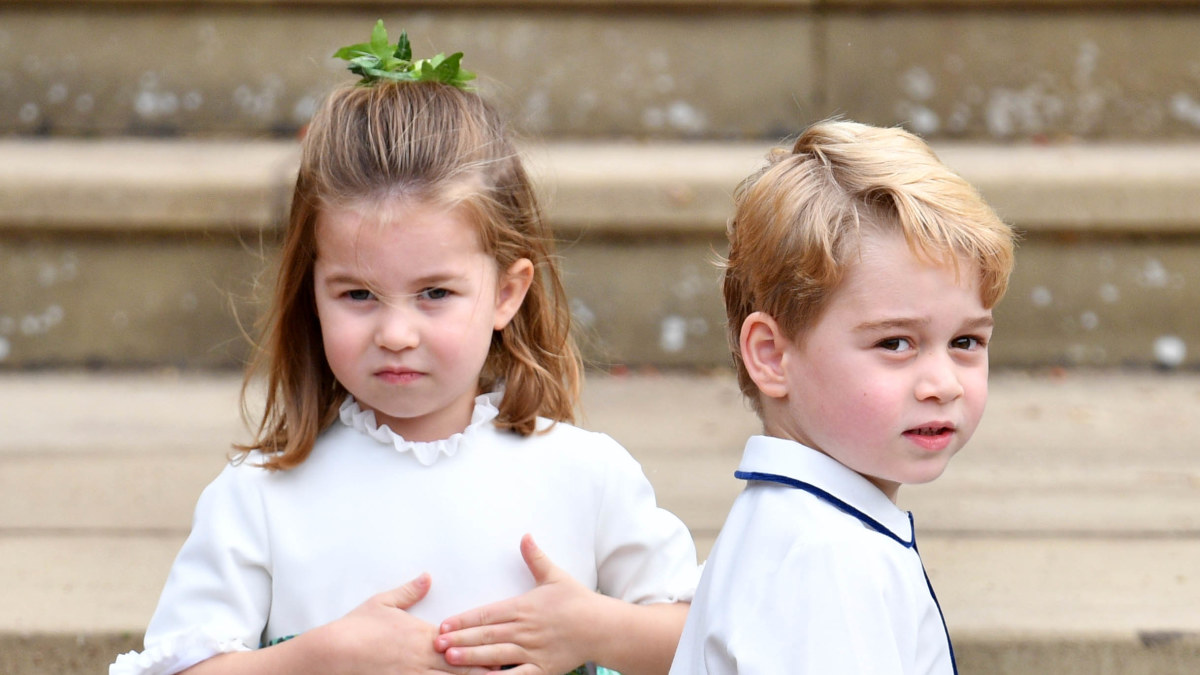 Princesė Charlotte ir princas George'as