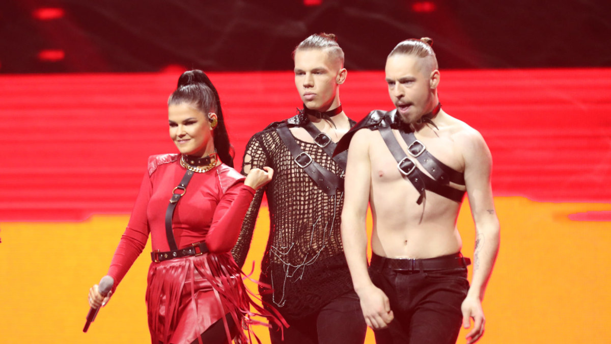 Nacionalinės „Eurovizijos“ finalo akimirka / Teodoro Biliūno / BNS nuotr.