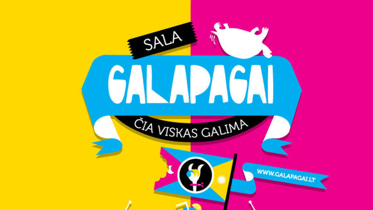 „Galapagų“ herbas  / Festivalio organizatorių nuotr.