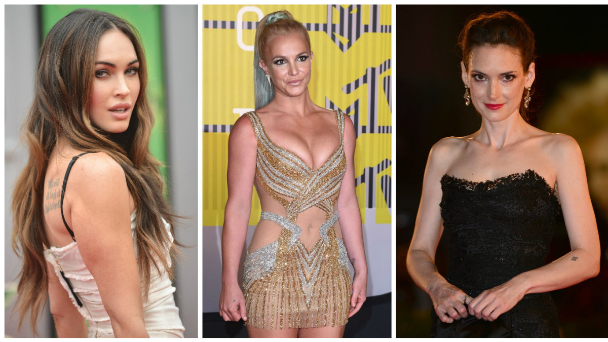 Megan Fox, Britney Spears, Winona Ryder​ ir Lindsay Lohan / „Scanpix“ nuotr.