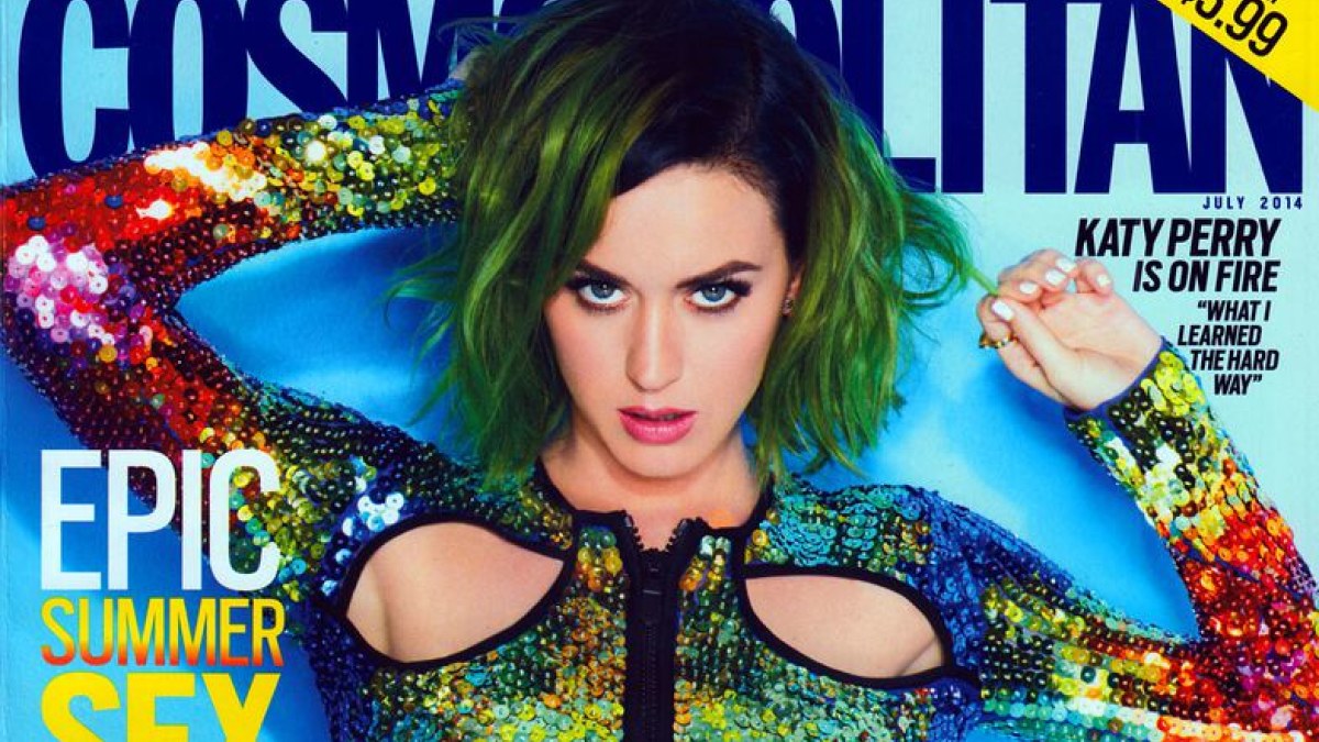 Katy Perry / „Cosmopolitan“ viršelis