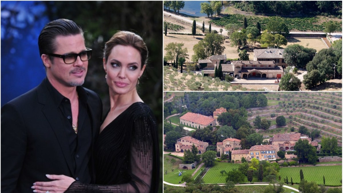 Bradas Pittas, Angelina Jolie ir „Chateu Miraval“ valdos / „Scanpix“ nuotr.

