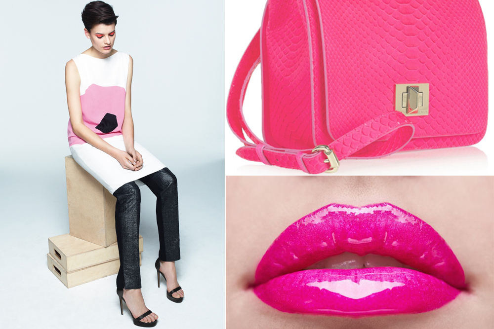 Stiliaus tendencija: dešimt rožinės atspalvių / Shutterstock, net-a-porter.com, roksanailincic.com nuotr.