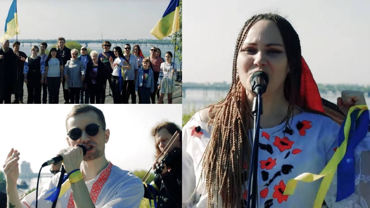 Ukrainiečiai perdainavo „LT United“ hitą „We are the winners“ / Stop kadras


