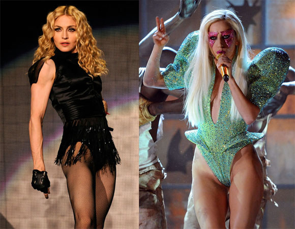Madonna ir Lady Gaga / AOP nuotr.