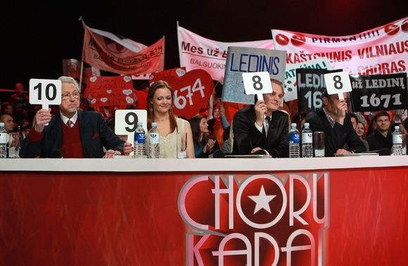 TV3 laidos „Chorų karai“ komisija / Irmanto Gelūno / 15min nuotr.