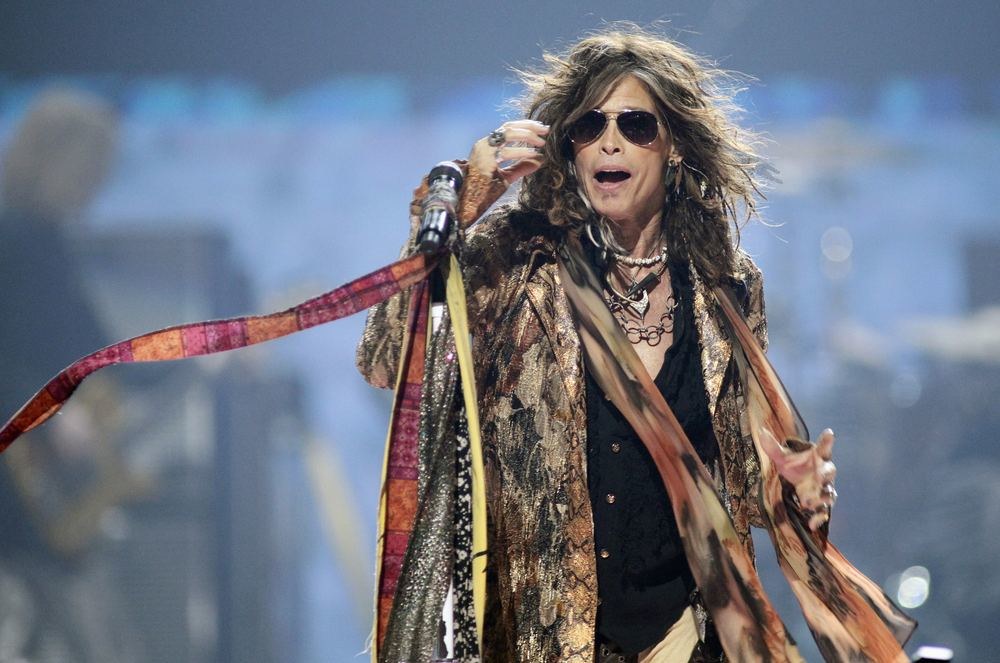 „Aerosmith“ lyderis Stevenas Tyleris / „Reuters“/„Scanpix“ nuotr.