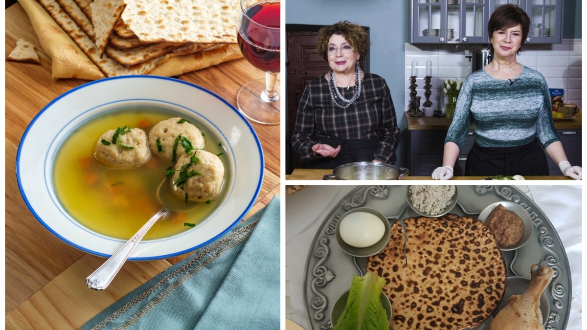 Žydų šventė Pesachas. Faina Kukliansky ir Natalija Cheifec dalijasi Kneidlach receptu / Stop kadras ir Shutterstock nuotr.