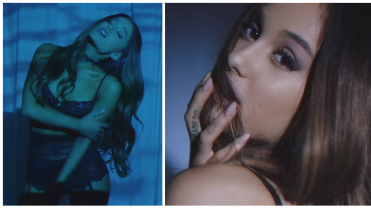Ariana Grande vaizdo klipe „Dangerous Woman“ / Video kadras