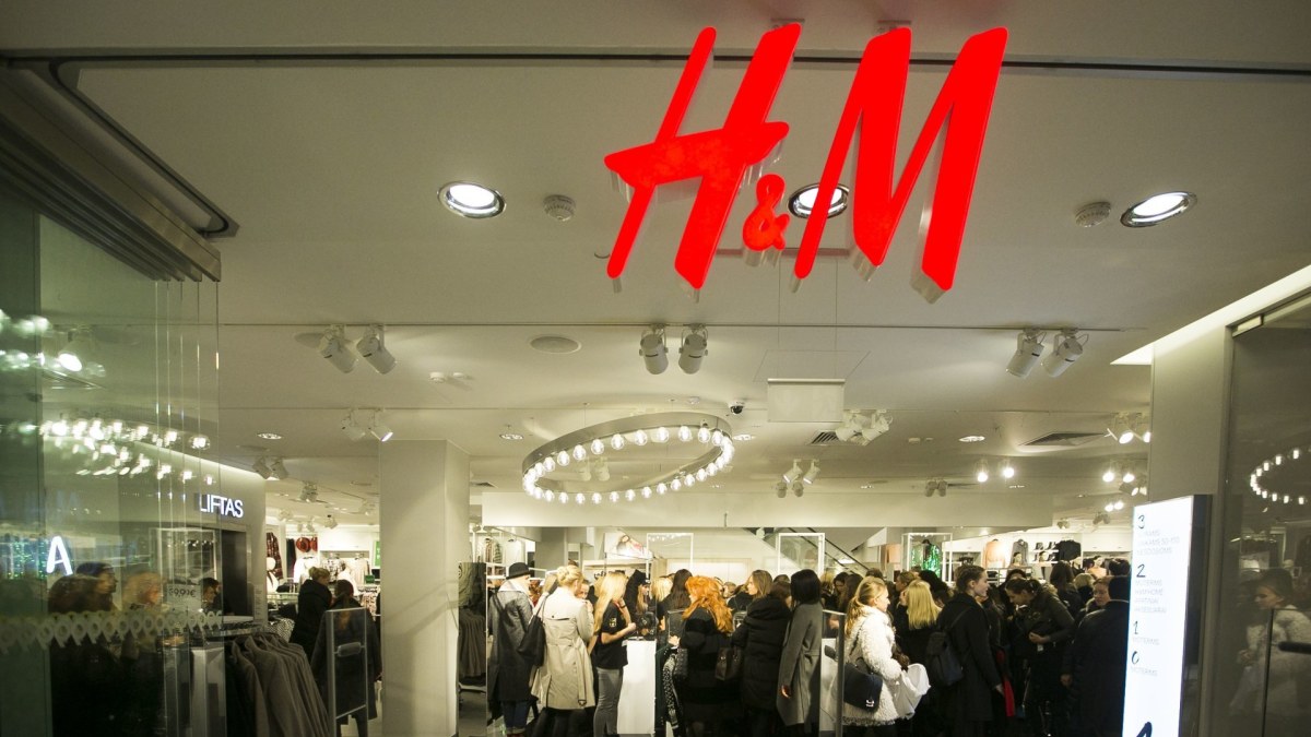 „H&M“ parduotuvė / Irmanto Gelūno / 15min nuotr.