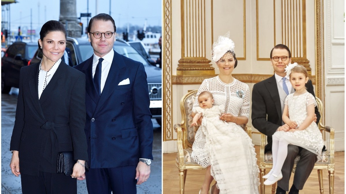 Švedijos princesė Victoria ir princas Danielis su vaikais Oscaru ir Estelle / „Scanpix“ nuotr.
