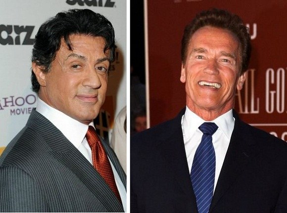 Arnoldas Schwarzeneggeris ir Sylvesteris Stallone / „Scanpix“ nuotr.