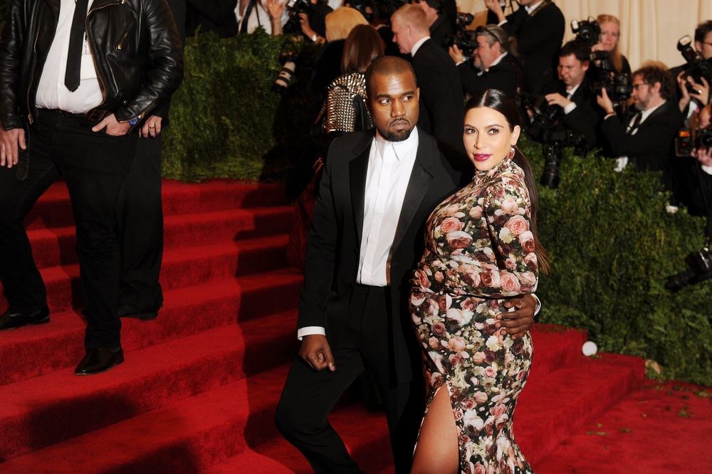 Kim Kardashian ir Kanye'as Westas / AFP/„Scanpix“ nuotr.