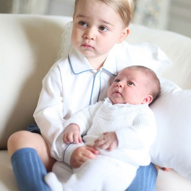 Princas George‘as ir princesė Charlotte / Kensingtono rūmų nuotr.