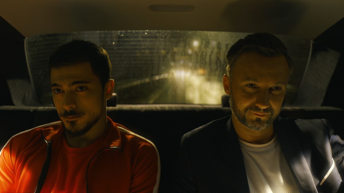 Eimutis Kvoščiauskas ir Doğaç Yildiz/Kadras iš filmo