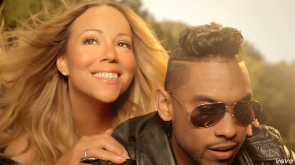 Mariah Carey ir Miguelis vaizdo klipe „Beautiful“ / Kadras iš „YouTube“
