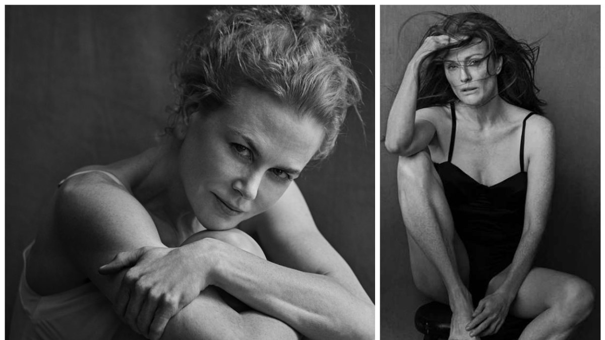 Nicole Kidman ir Julianne Moore „Pirelli“ kalendoriuje / Peter Lindbergh/„Pirelli“ nuotr.