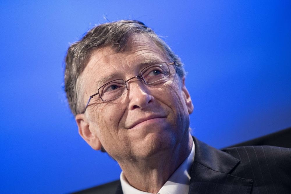 „Microsoft“ įkūrėjas ir valdybos pirmininkas Billas Gatesas / AFP/„Scanpix“ nuotr.