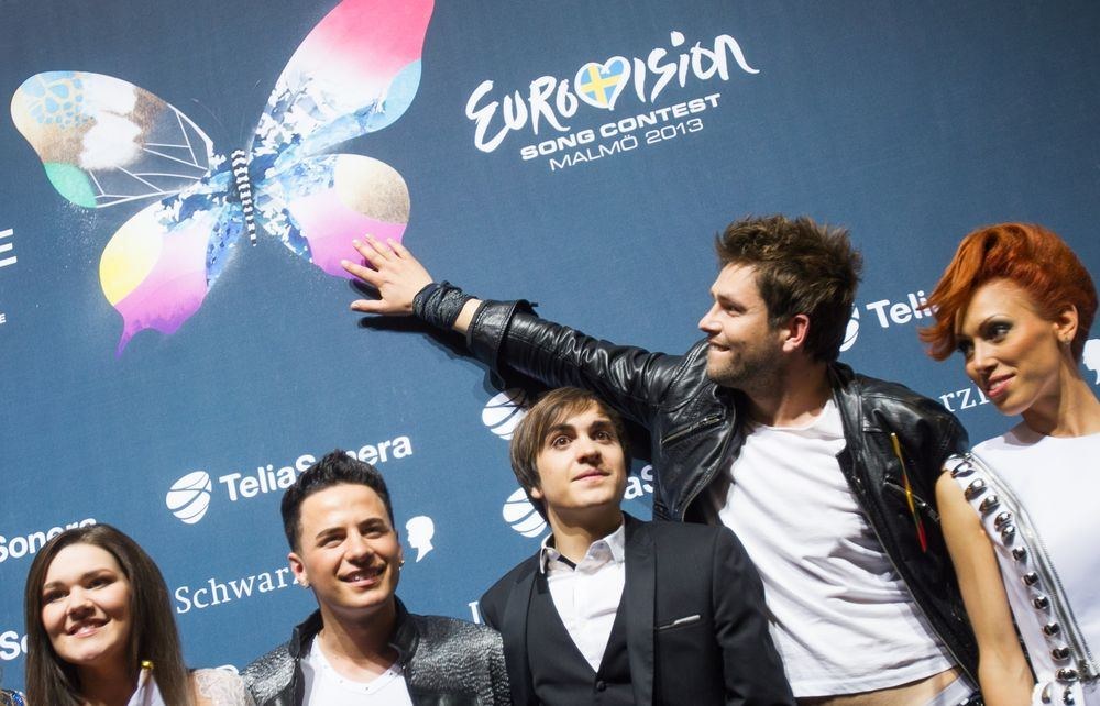 „Eurovizijos 2013“ finalistų spaudos konferencija / Irmanto Gelūno / 15min nuotr.