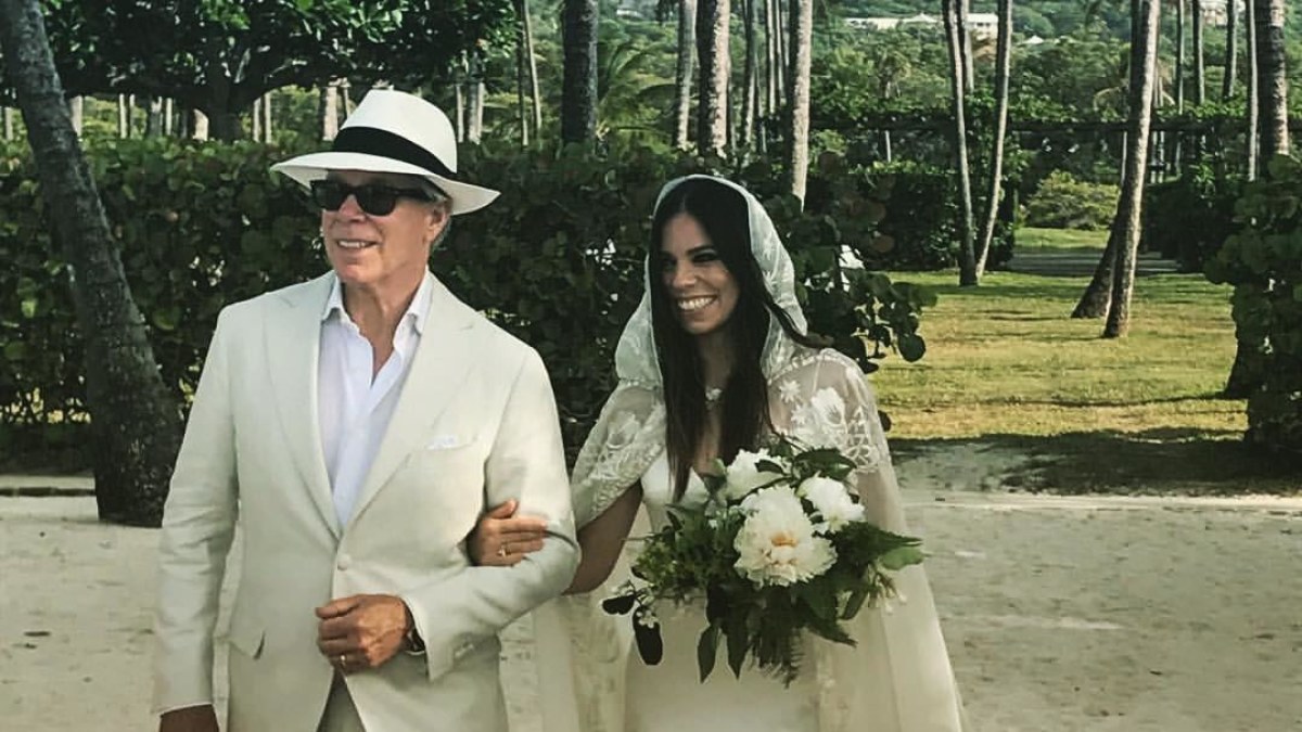 Tommy Hilfigerio dukters Ally vestuvių akimirkos / Instagram nuotr. 