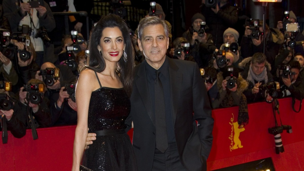 George'as Clooney ir Amal Clooney  / „Scanpix“/Xposurephotos.com nuotr.