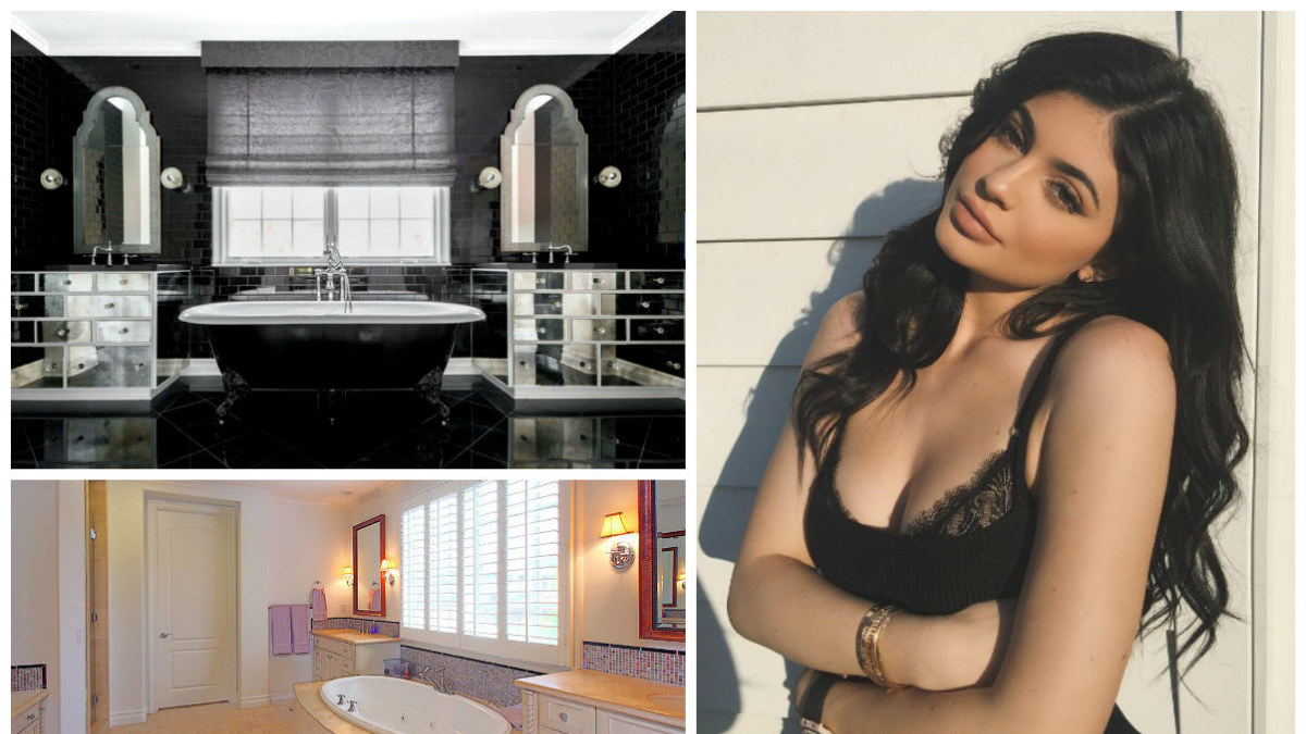 Kylie Jenner namai prieš ir po renovacijos / „Scanpix“, „Vida Press“ ir „Instagram“ nuotr.