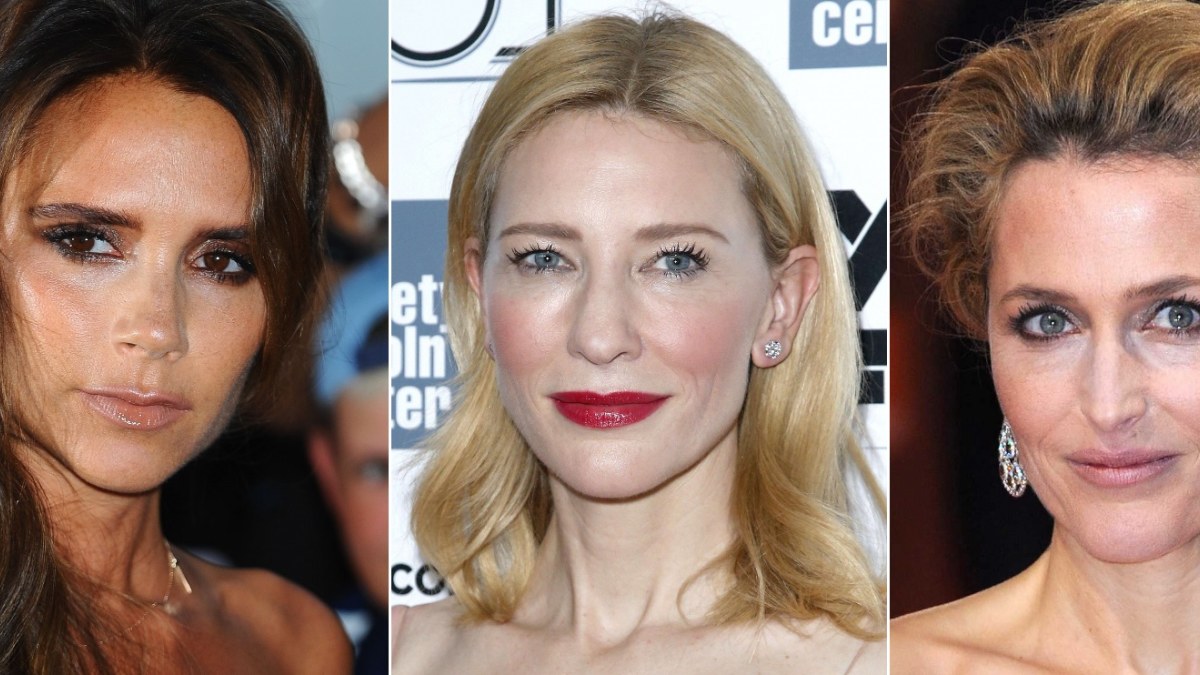 Victoria Beckham, Cate Blanchett ir Gillian Anderson / „Scanpix“ nuotr.