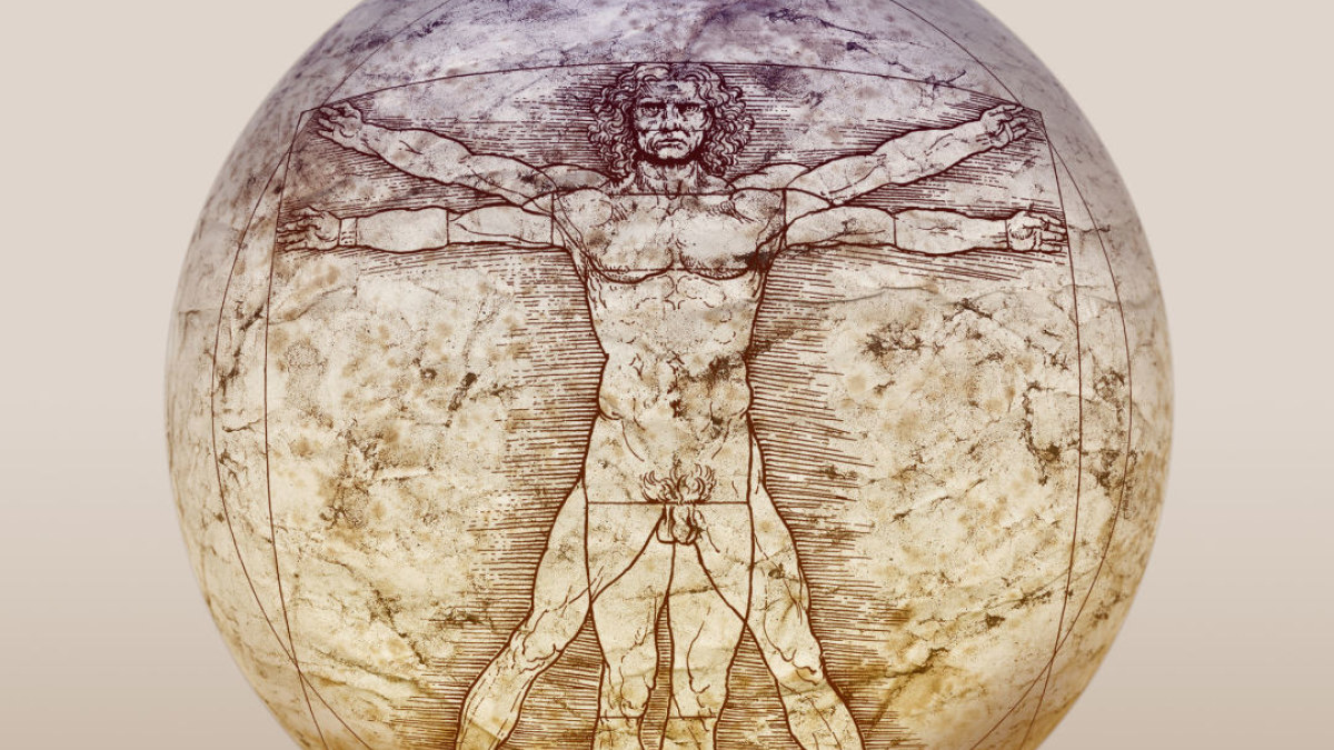 Leonardo da Vinčio „Vitruvijaus žmogus“ / Fotolia nuotr.