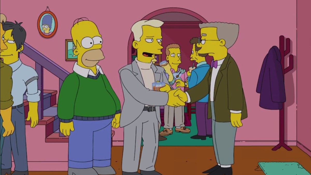 „Simpsonų“ herojai Houmeris ir Kalvis / Video kadras