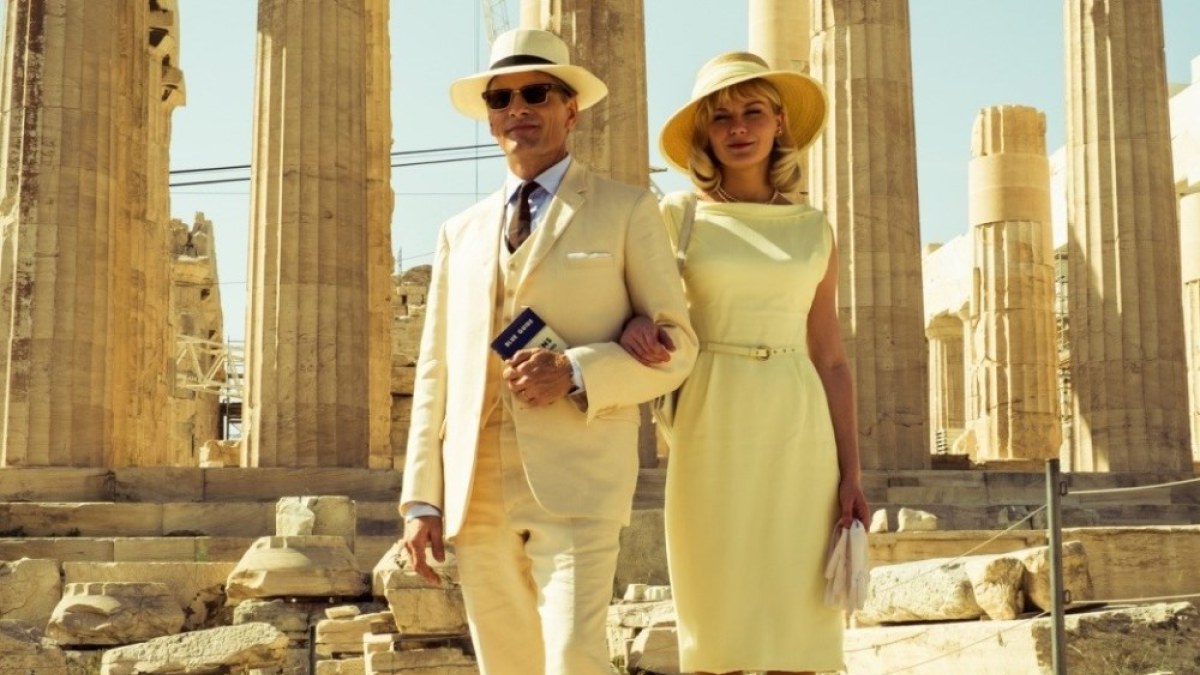 Kirsten Dunst ir Viggo Mortensenas filme „Apsimetėlis, sukčius ir dama“ / „ACME Film“ archyvo nuotr.