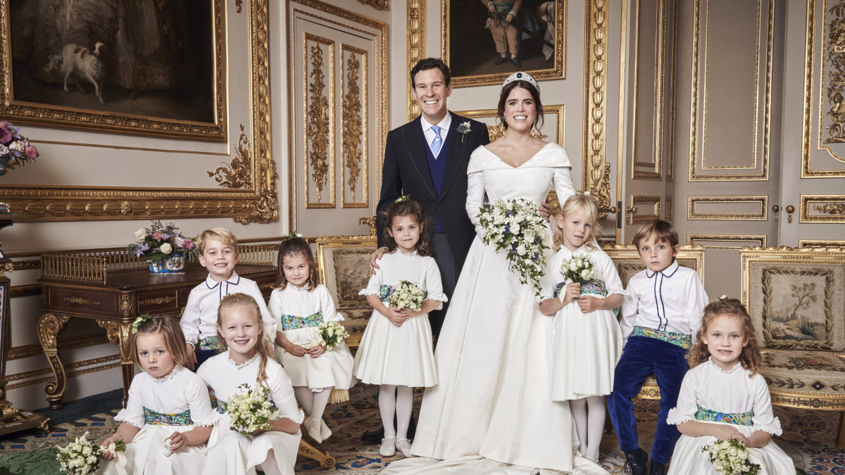 Oficialios princesės Eugenie ir Jacko Brooksbanko vestuvių nuotraukos / Vida Press nuotr.