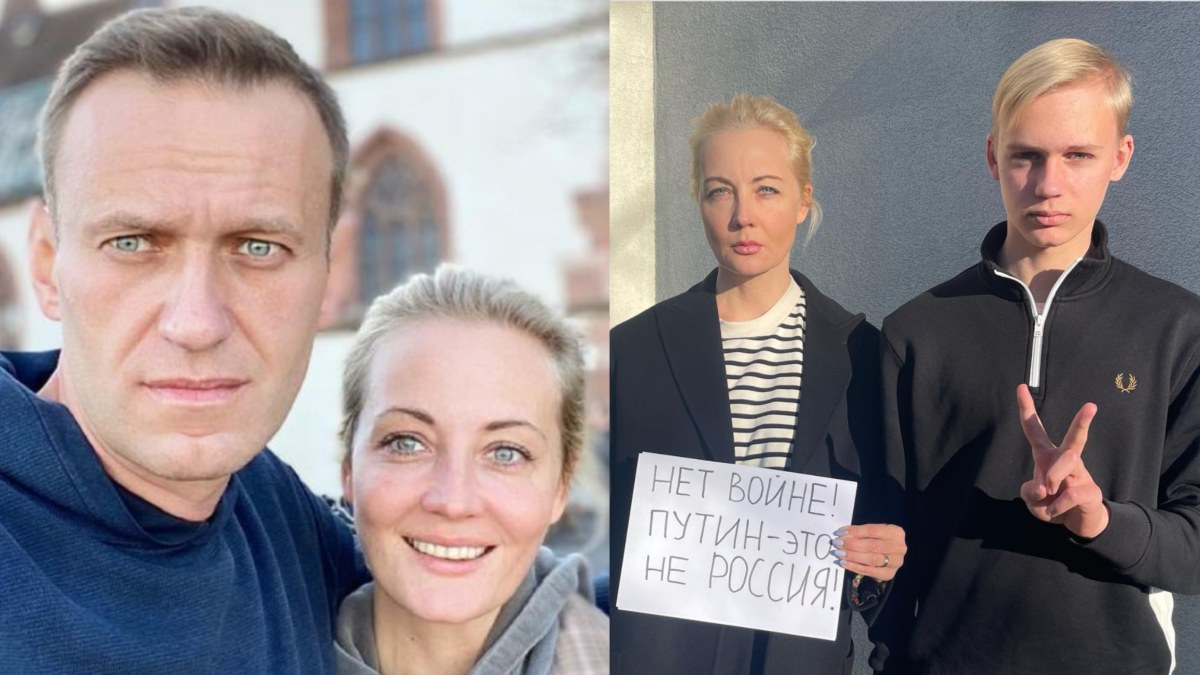 Aleksejus Navalnas su žmona Julija / „Instagram“ nuotr. 