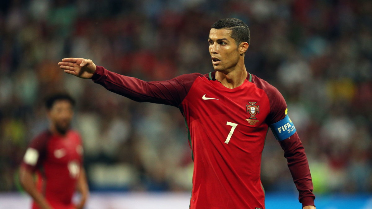 Cristiano Ronaldo - varžybų su Čile akimirka / Vida Press nuotr.