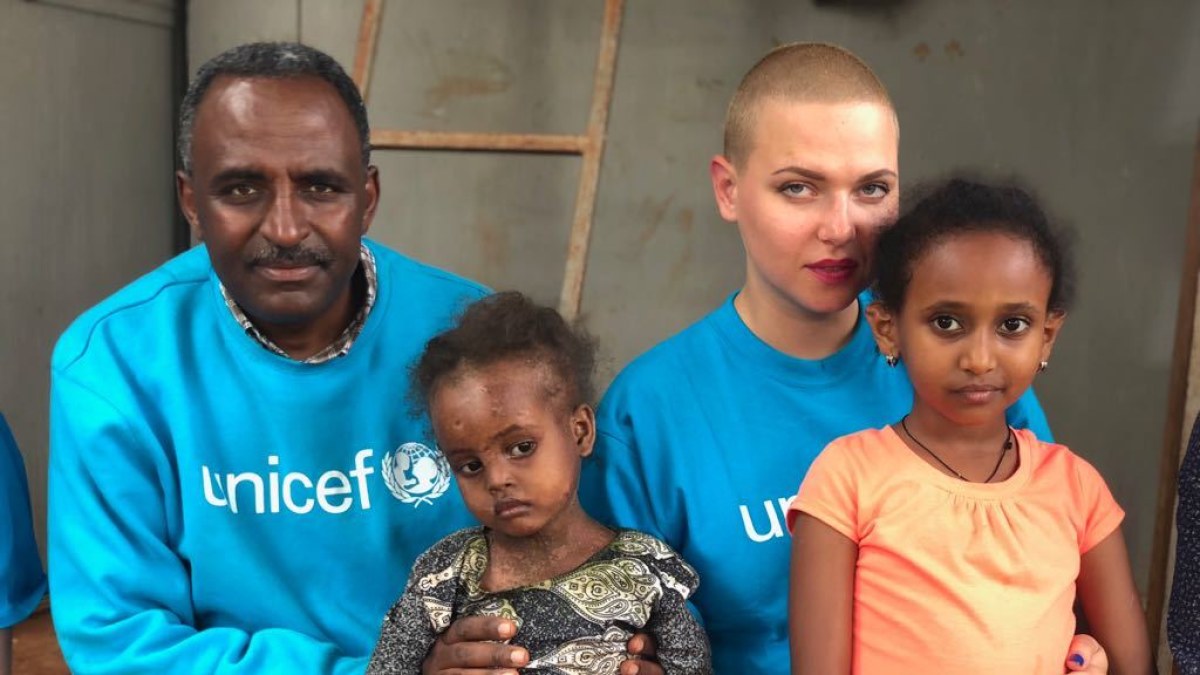 UNICEF atstovas Etiopijoje ir Justė Arlauskaitė-Jazzu / Organizatorių nuotr.