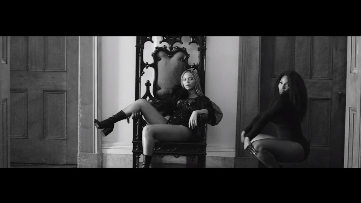 Beyonce ir Serena Williams vaizdo klipe „Sorry“ / Video kadras