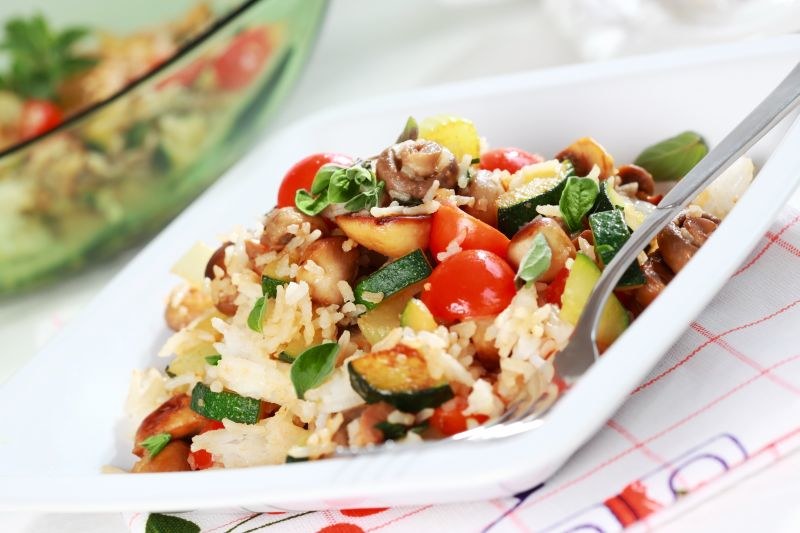 Ryžiai su daržovėmis / Shutterstock nuotr.