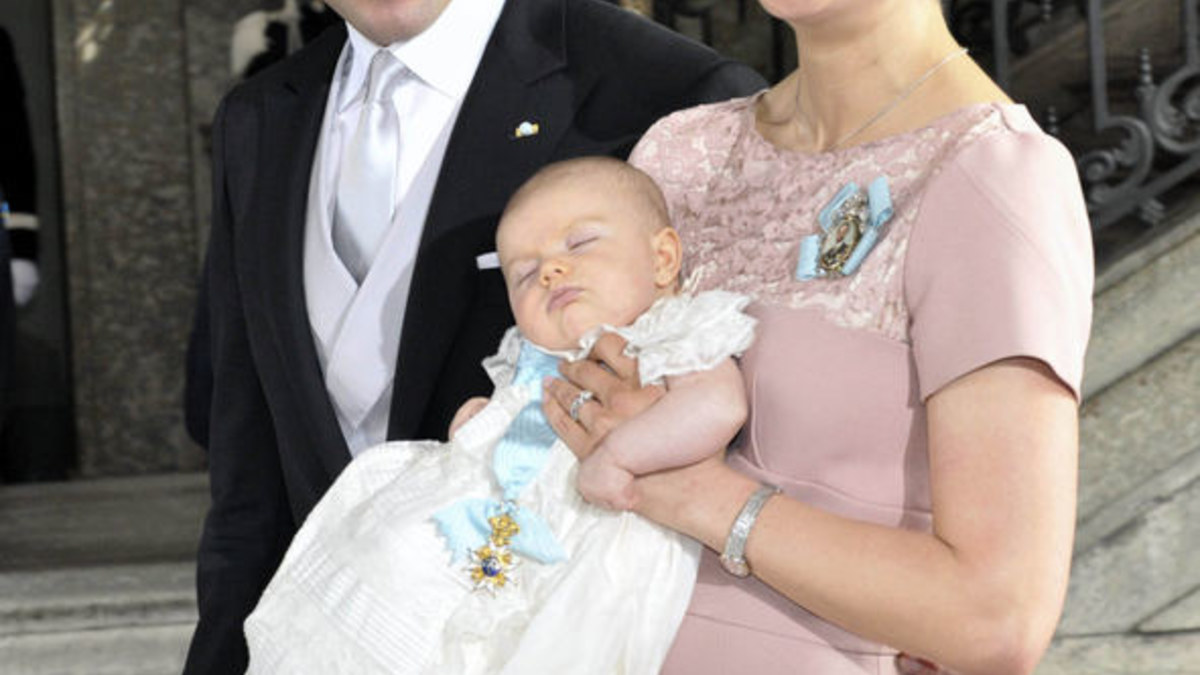 Švedijos princesės Estelle krikštas / „Scanpix“ nuotr.