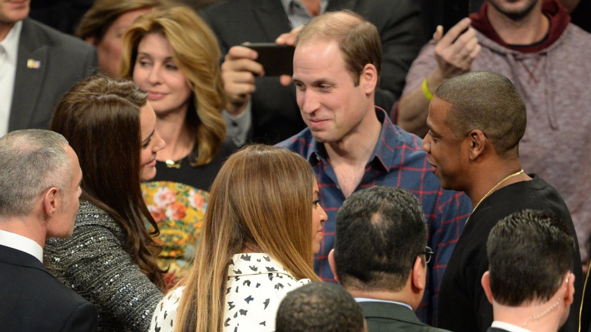 Kembridžo hercogiene Catherine ir princas Williamas su Beyonce ir Jay Z / AOP nuotr.