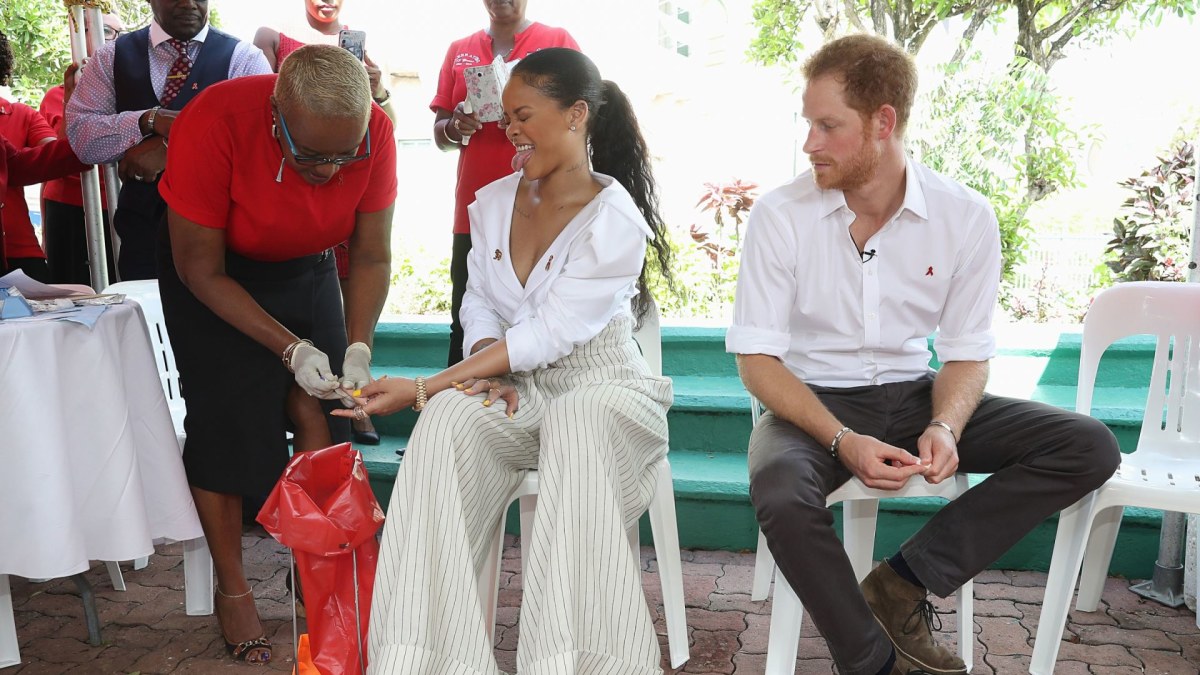 Rihanna ir princas Harry / „Scanpix“/„PA Wire“/„Press Association Images“ nuotr.