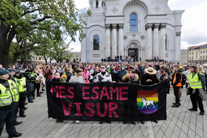 „Kaunas Pride“ eitynės / Teodoro Biliūno nuotr.