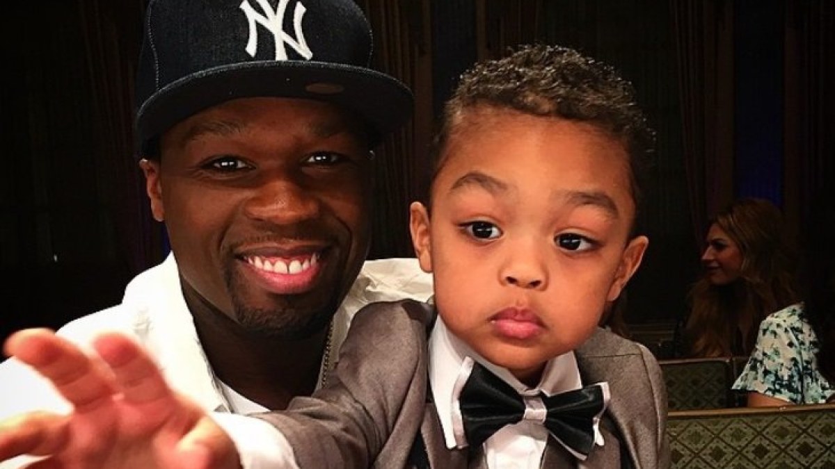 50 Cent su sūnumi Sire'u / „Instagram“ nuotr.